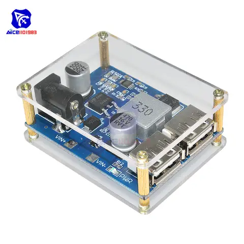 DC DC Step-Down Buck-Boost Converter diymore