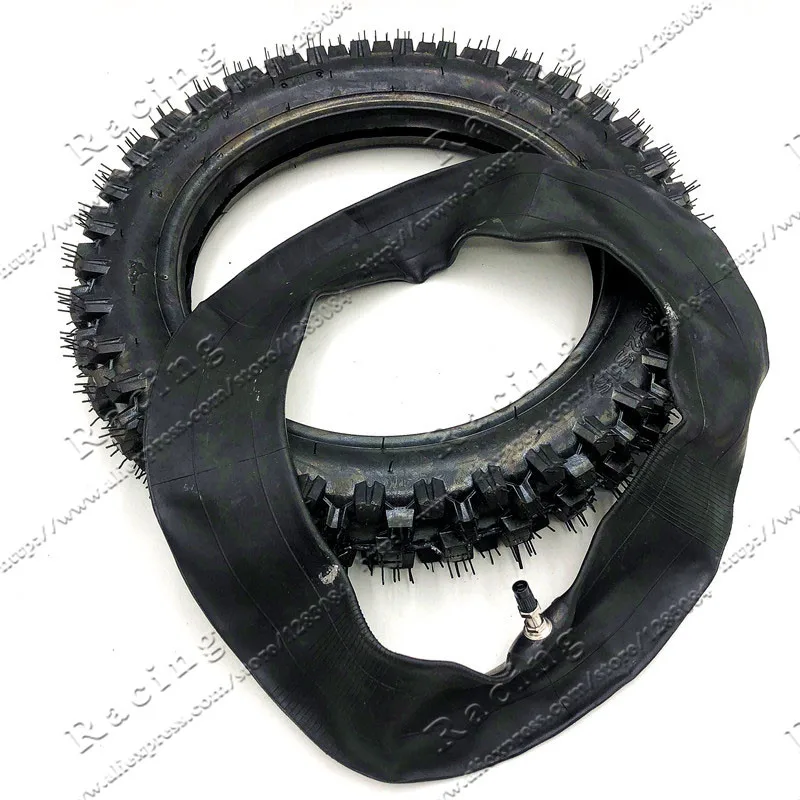 80/100-12 (3.00-12) Rear Wheel Tire Out Tyre Inner Tube 12inch deep teeth For Chinese Kayo BSE Dirt Pit Bike Off Road Motorcycle