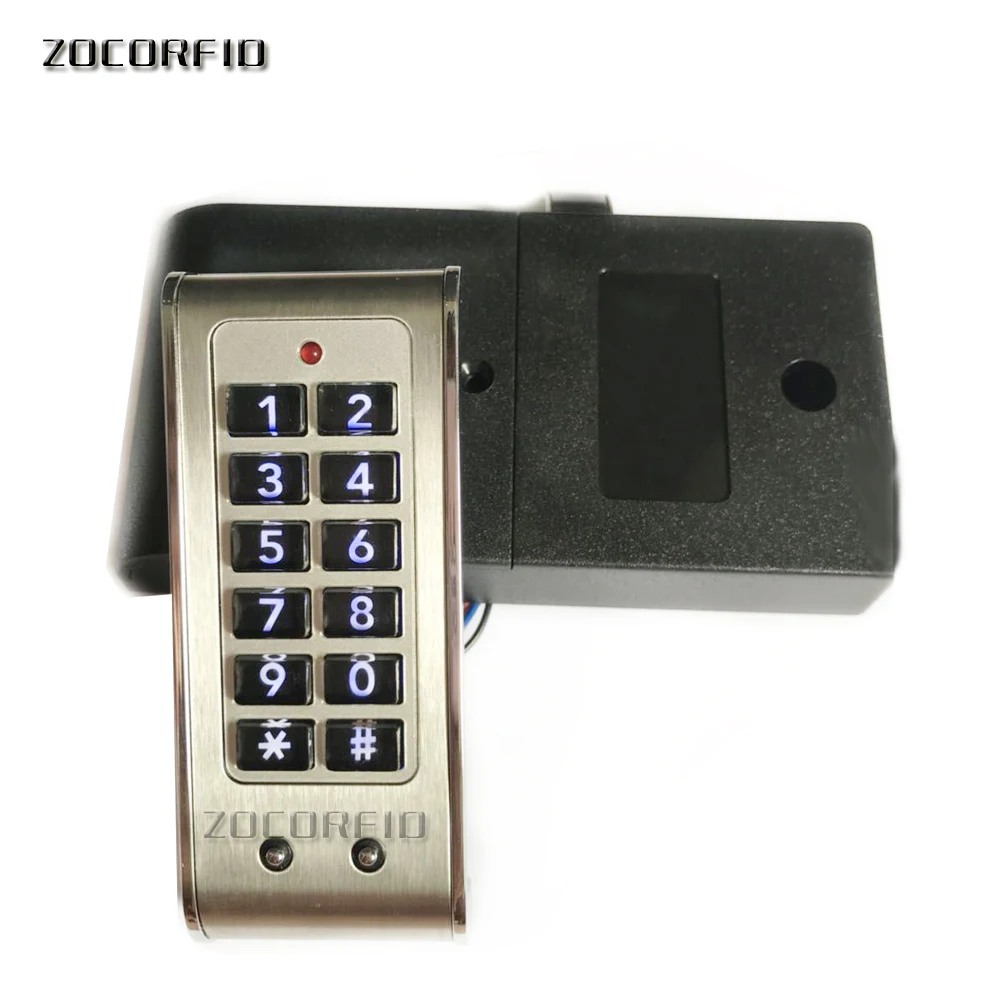 Newest  stainless steel  electronic password lock/electronic combination lock drawer lock/temporary password- dry battery