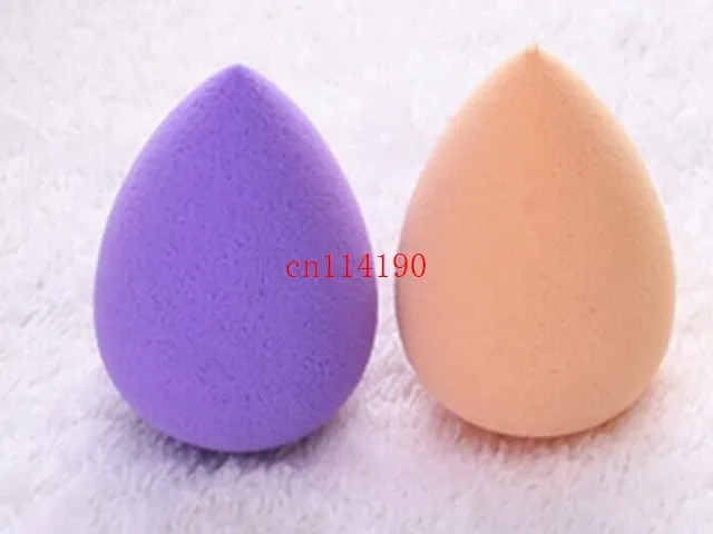 

200pcs/lot 40x55mm Big Soft Sponge Water Drop Shape Makeup Foundation Cosmetic Powder Puff