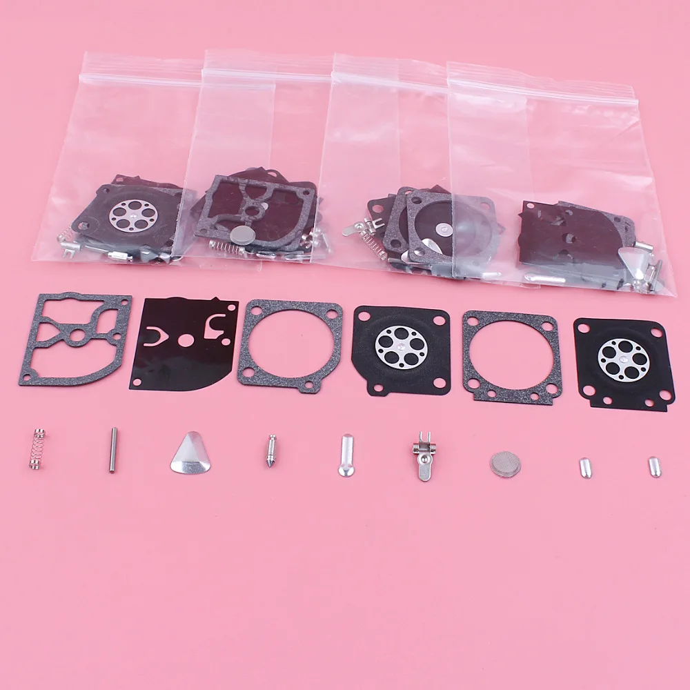 5 قطعة/الوحدة المكربن إعادة إصلاح Kit For Husqvarna 113LD 123C 123L 322L 323L 325L 326L الانتهازي قطع غيار Zama RB 69