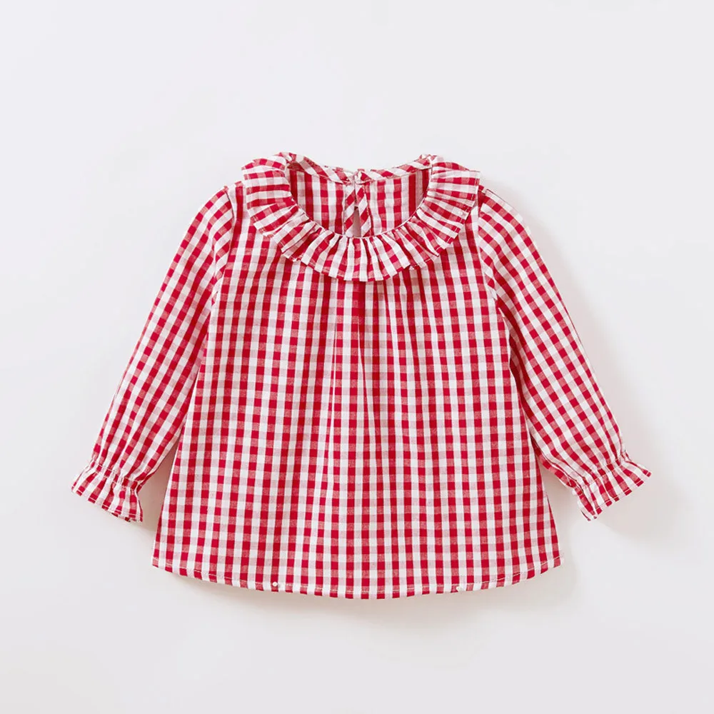 חולצה משובצת עם צווארון