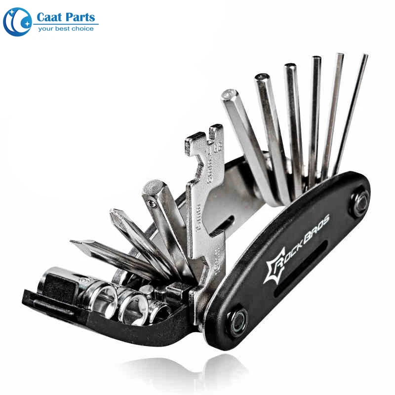 

15 in 1, Bicycle Tools Sets Bike Bicycle Multi Repair Tool Kit Hex Spoke Wrench Mountain Cycle Screwdriver Tool