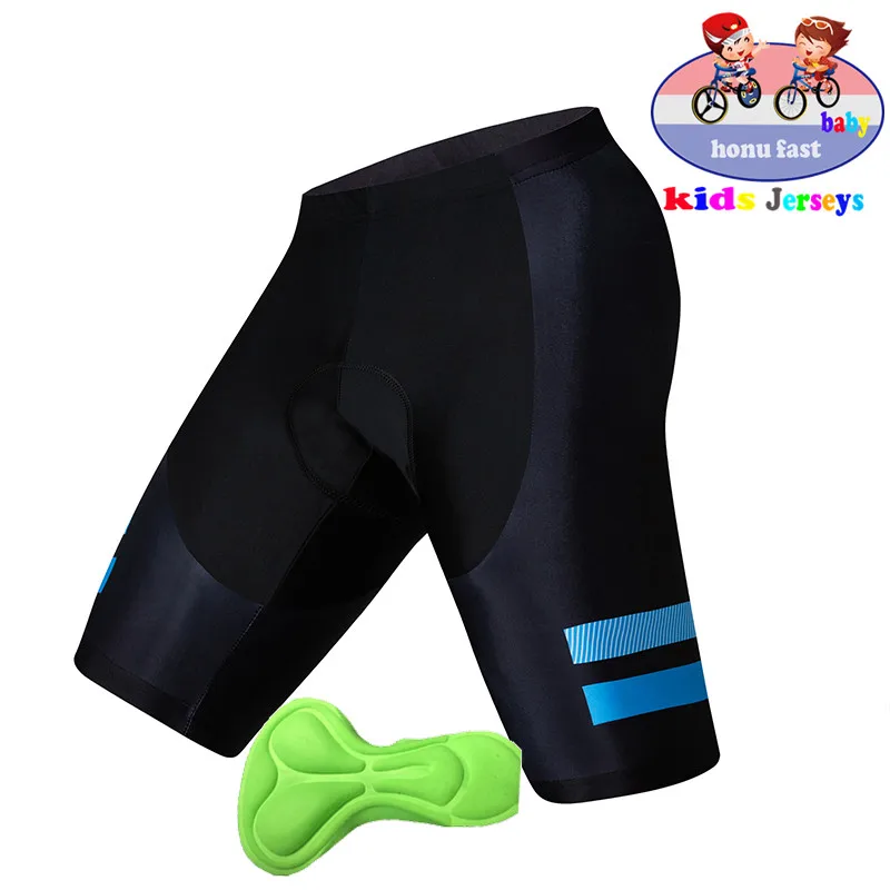 High Quality kids Bicycle Comfortable Underwear Sponge Gel 3D Padded Bike child Short Pants Cycling Shorts pant