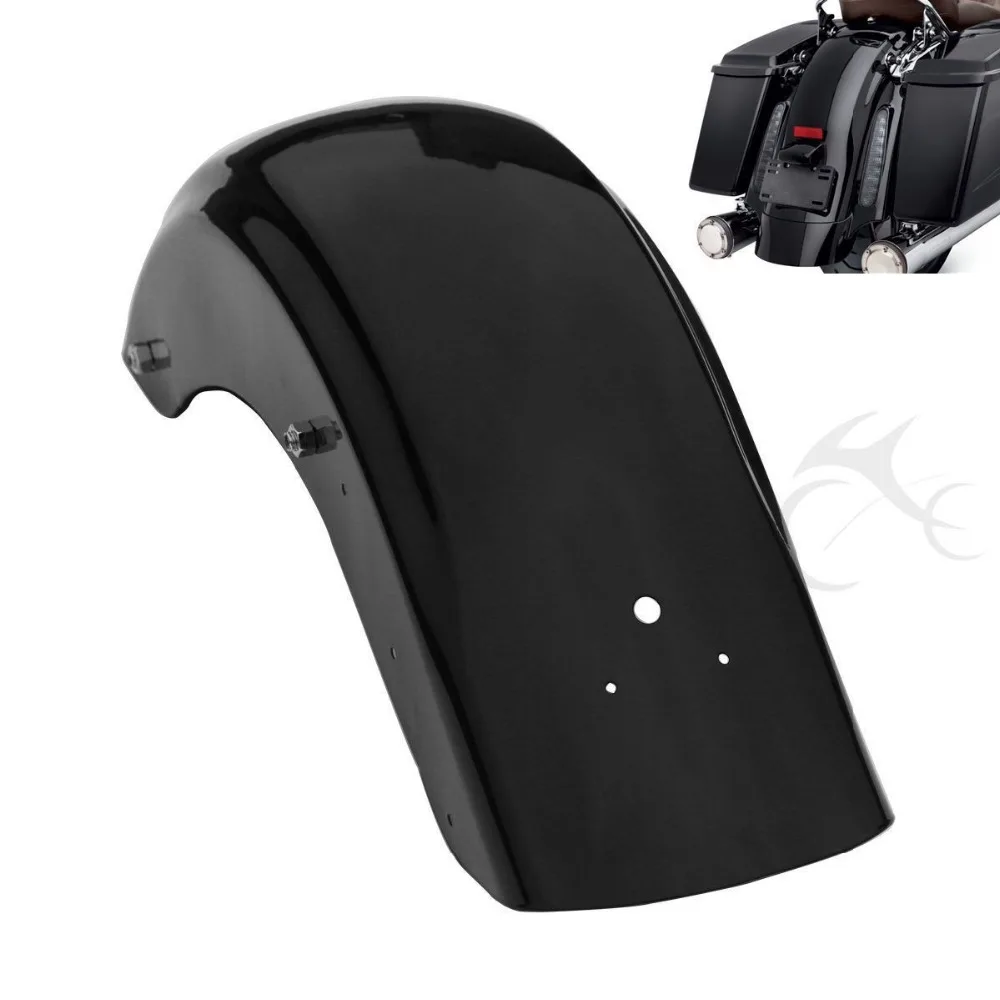 Motorcycle Rear Fender For Harley CVO Style Touring Electra Road King Electra Street Glide FLHT FLHR 2009-UP 2 Style