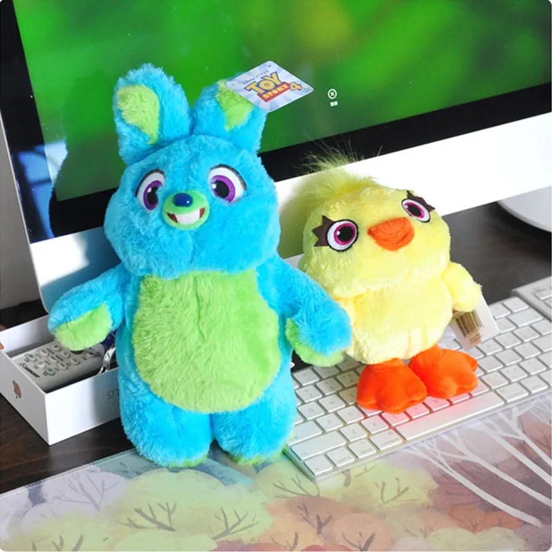 2019 Movie Disney  Toy Story 4 Forky Bunny Ducky Alien Buzz Lightyear Plush Doll Toy A birthday present for your child