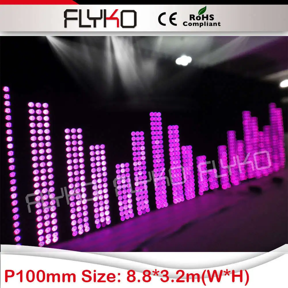 rgb led module Flyko indoor soft led video walls