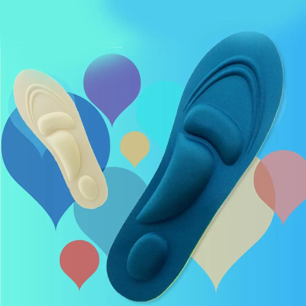 

Men Women Foot Care Shoe Support Arch Orthotic Gel Insoles Massaging Sport Pad Gift