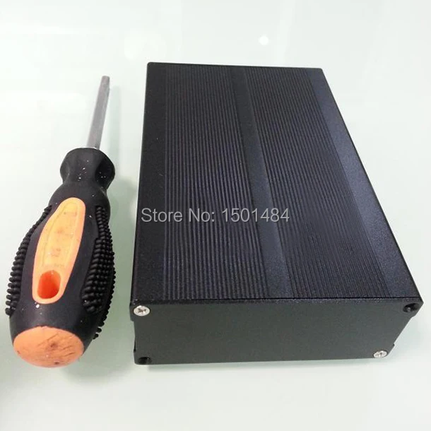 Aluminum alloy Instrument shell extruded box DIY  97X40X150mm NEW separate type