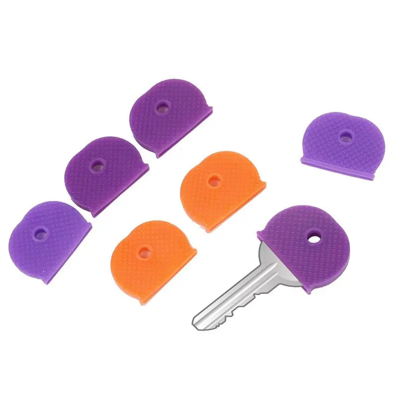 30 PACK Coloured KEY TOP COVERS Head/Caps/Tags/ID Markers mixed toppers