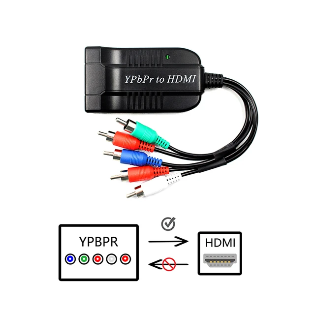 Cable video componente shops a hdmi