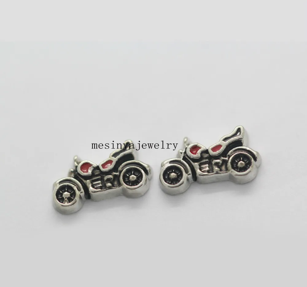 10pcs  motorbike symbol  charms for glass locket  Min amount $15 per order mixed items,FC-074