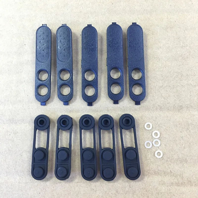 

5 компл./лот комплект кнопок PTT резиновый замок для Motorola DEP450 DP1400 XIR P3688 и т. д. рации