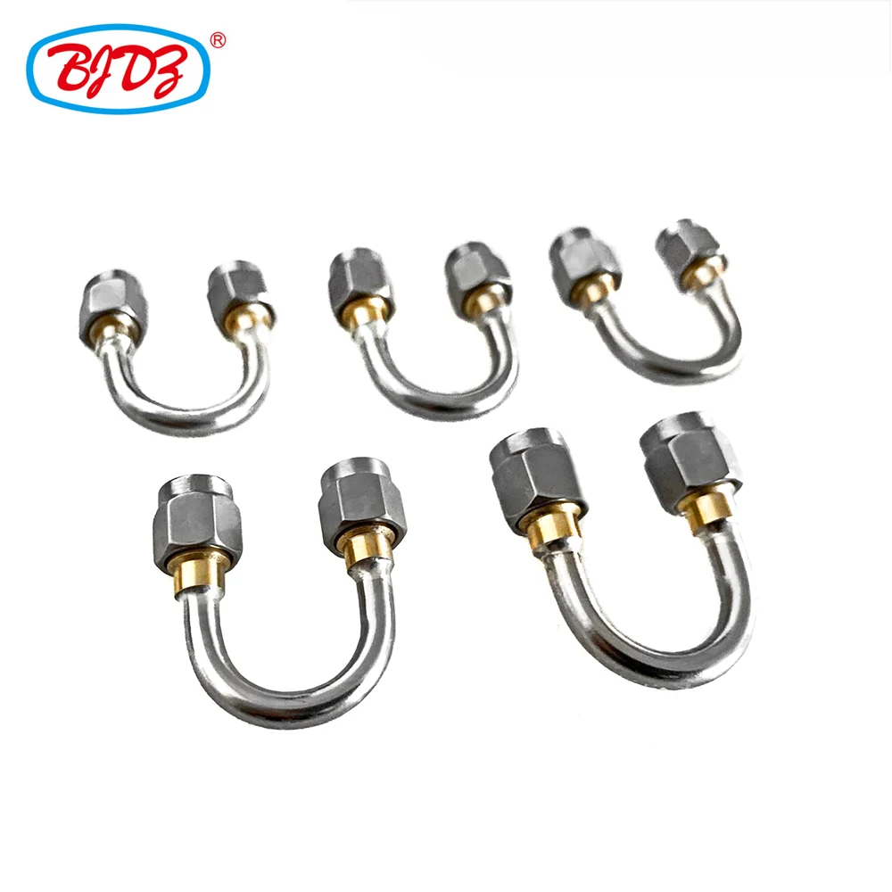 Free Shipping 1PC SMA Male to SMA Male Stainless Steel Cable assembly