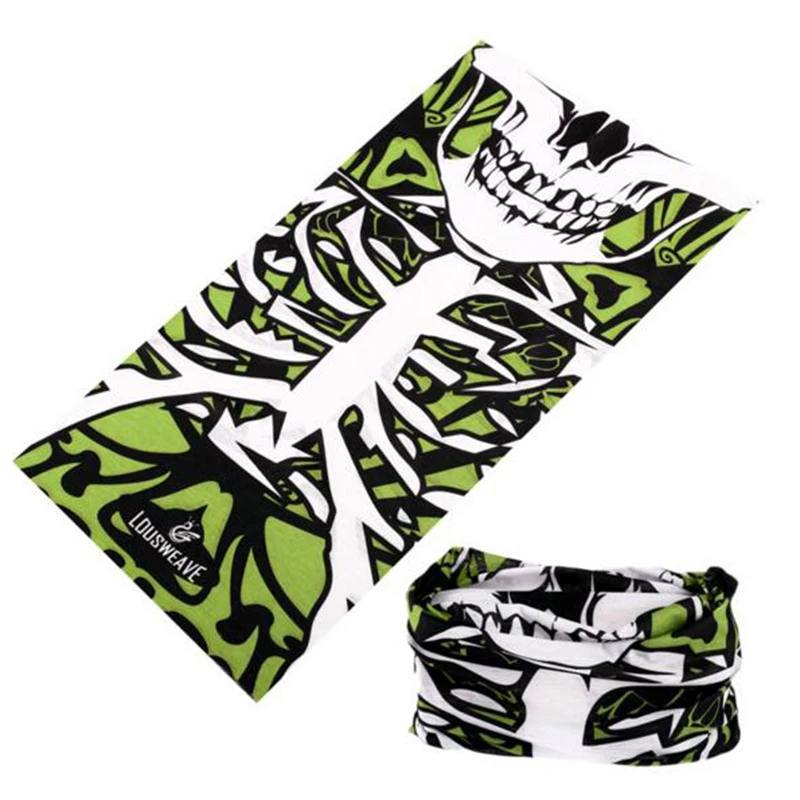 Heißer Punk Männer Frauen Multi Functional Bandana Spinne Skeleton Gedruckt Stirnband Nahtlose Magie Bandanas Rohr Ring Schal Gesicht Maske