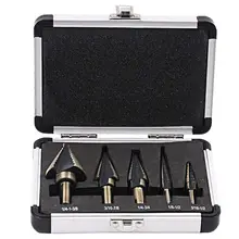 5pcs HSS Cobalt Step Drill Set #6