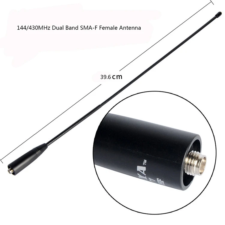 Original Nagoya Na-771 SMA-F 144/430Mhz VHF/ UHF Antenna For Kenwood Two Way Radio Baofeng UV-5R Walkie Talkie Antenna uv5r 5ra