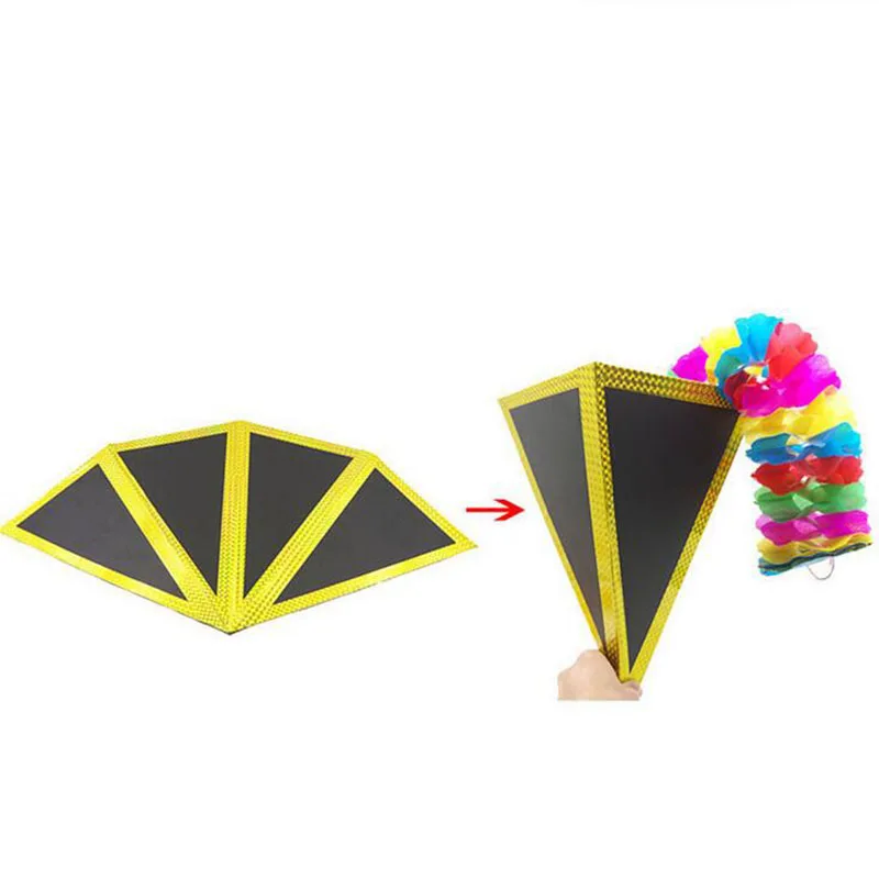 Funnel (Four-Screen Fan)  Production Magic Tricks Stage Gimmicks Objects Appearing From Empty Funnel Props Comedy