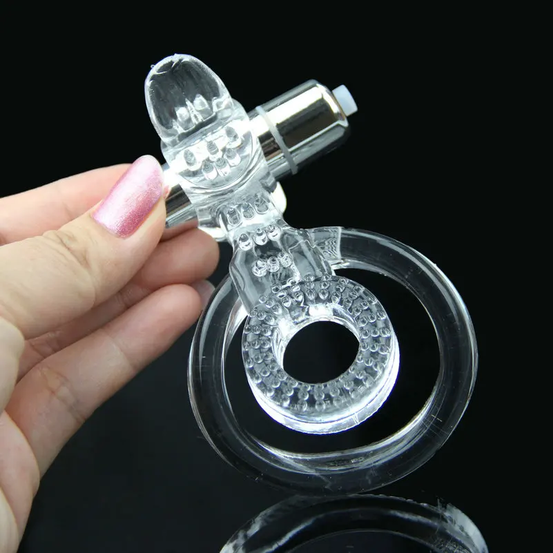 cock rings Vibrators cockring Tongue clit delay Ejaculation dildo extender Premature Lock Fine Sex Toys product for Men 2ring view 4