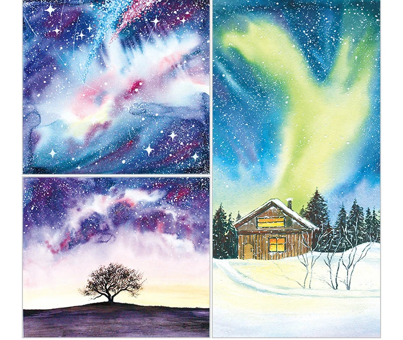 Watercolor Dream Painting Book Girl Heart Watercolor illustration Watercolor Entry Tutorial Books