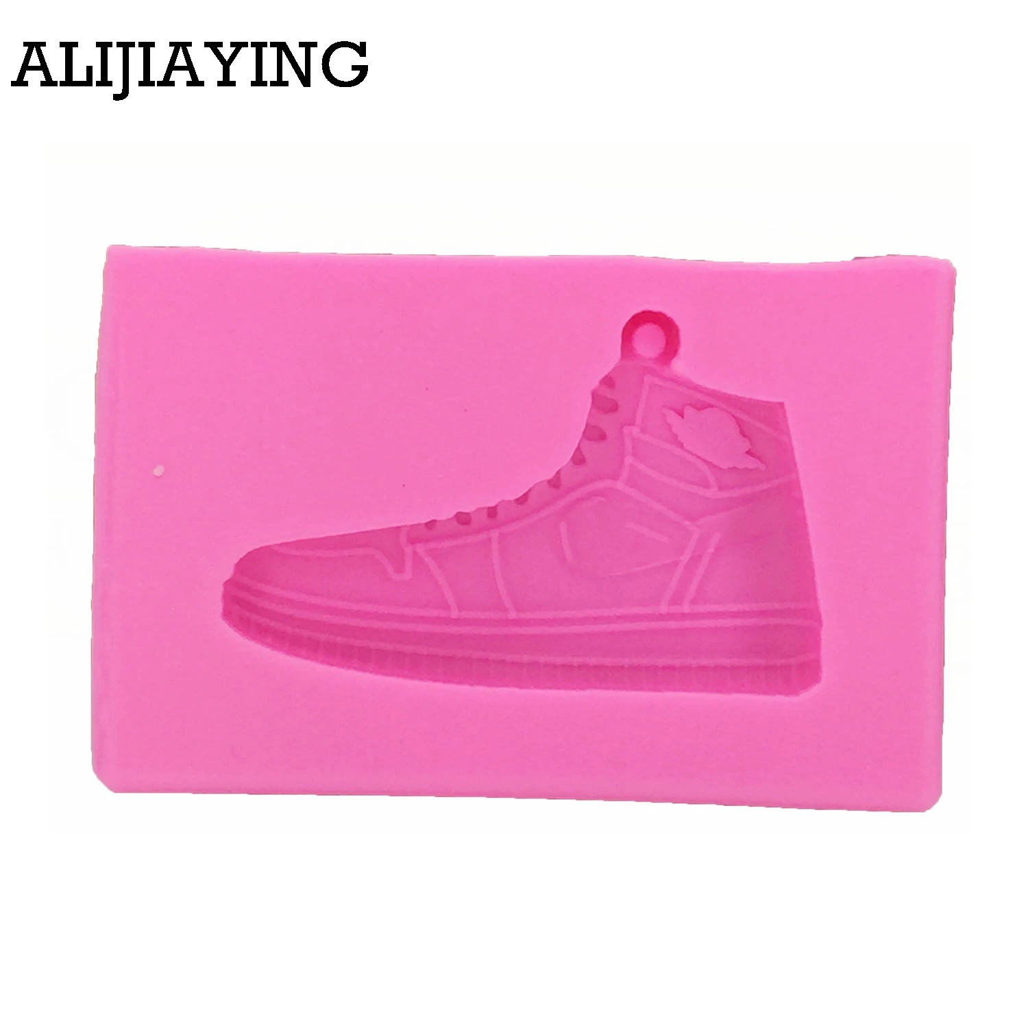 M0769 Fondant Silicone Molds Leisure sport Style Shoes Decorated Chocolate Mold Candy Fondant Cake tools