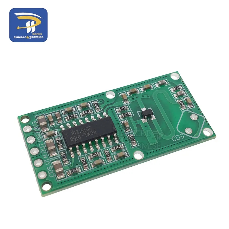 RCWL-0516 RCWL 0516 Microwave Radar Sensor Human Sensor Body Sensor Module Induction Switch Module Output 3.3V For Arduino Diy