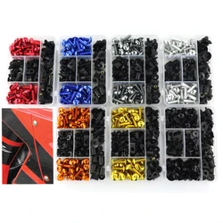 For Honda VTR 1000 VTR1000F VFR 750 800 1200F CBF1000 ST1100 ST1300 GL1800 Complete Fairing Bolts Kit Speed Nuts Fairing Clips