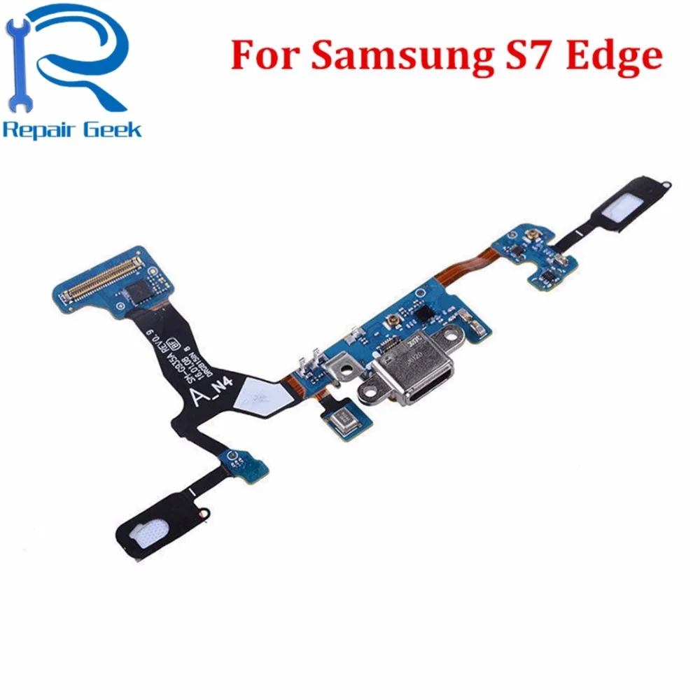 

10pcs/Lot New High Quality For Samsung S7 Edge G935F Charging Port Charger Dock USB Flex Cable Ribbon Replacement Repair Parts