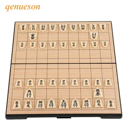 High Quality Magnetic Folding Shogi Set Foldable Boxed Japanese Chess Game Portable for Funny Family Party Kids Gift Board Games