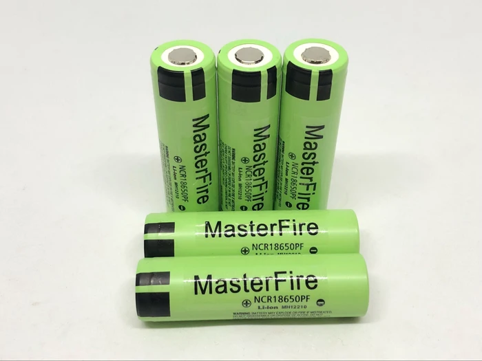 

MasterFire 18pcs/lot 100% Original Battery For Panasonic 18650 2900mAh Rechargeable NCR18650PF 29PF 3.7V Lithium Batteries Cell