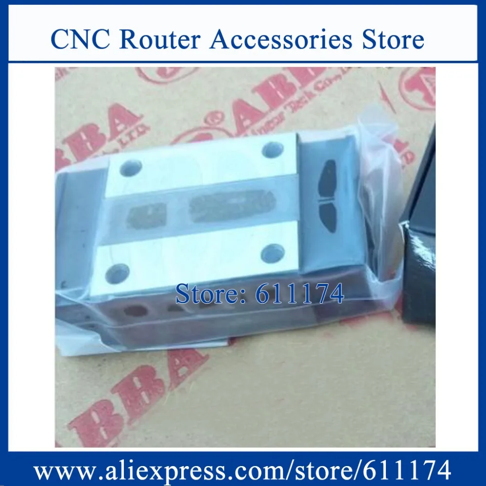 Original Taiwan ABBA Linear bearings BRH20BL, slider block BRC20LR, Square slider blocks