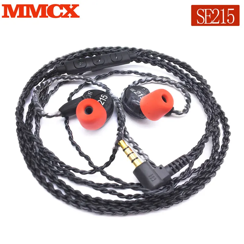 DIY SE215 HIFI Headset MMCX Upgrade Cable For Shure SE215 SE315 Earphones Headphone Cables Cord With Mic for iphone huawei xiami