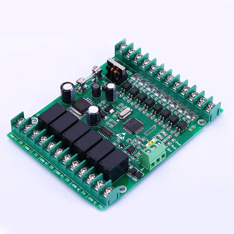 

IAP upgrade version PLC control board FX1N 14MR online monitoring RS485 interface FX1N-14MR