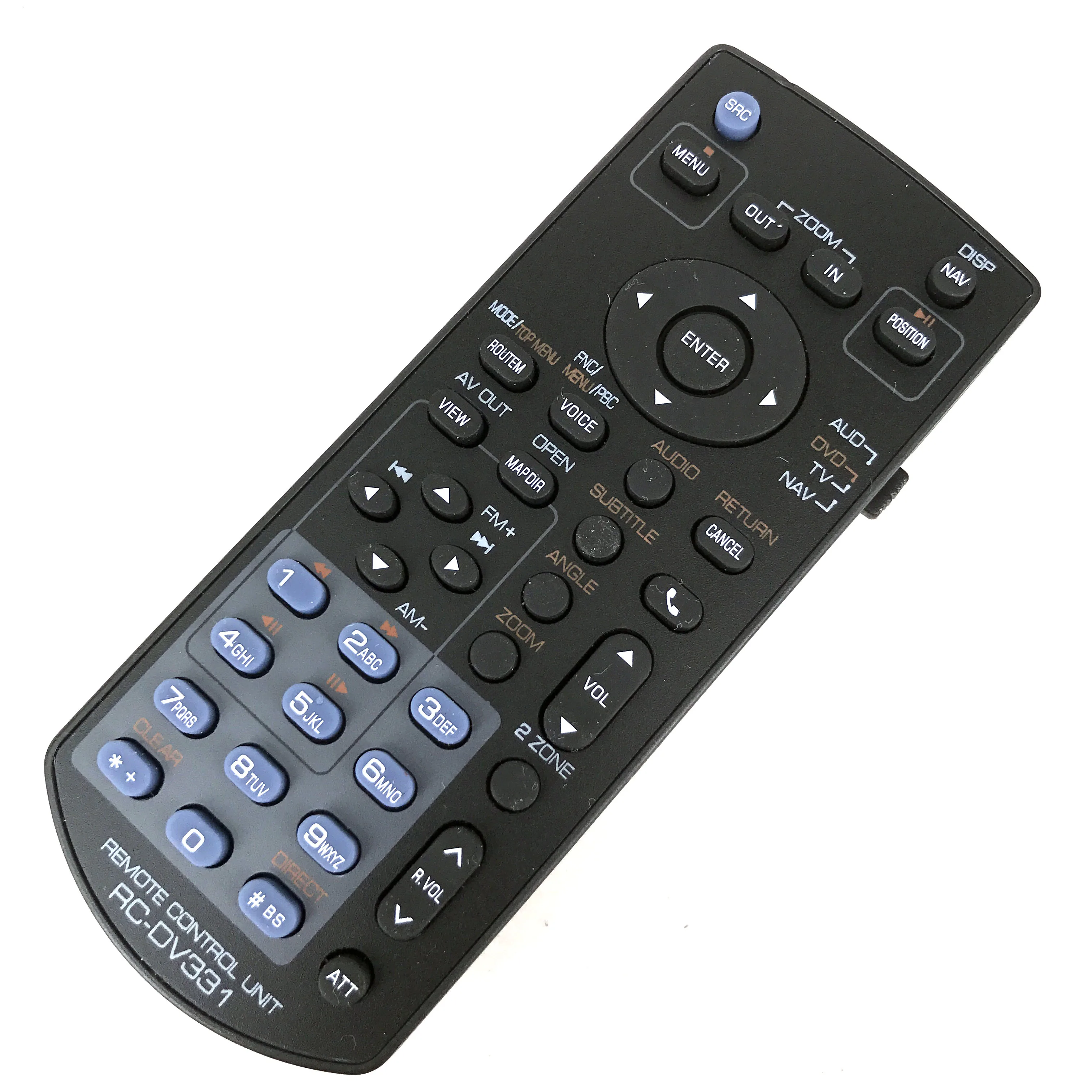 NEW RC-DV331 For Kenwood Receiver Remote control DDX516 DDX616 DNX5160 DNX6020EX DNX6160 DNX6460BT DNX6960 DDX6046BT KVT-516