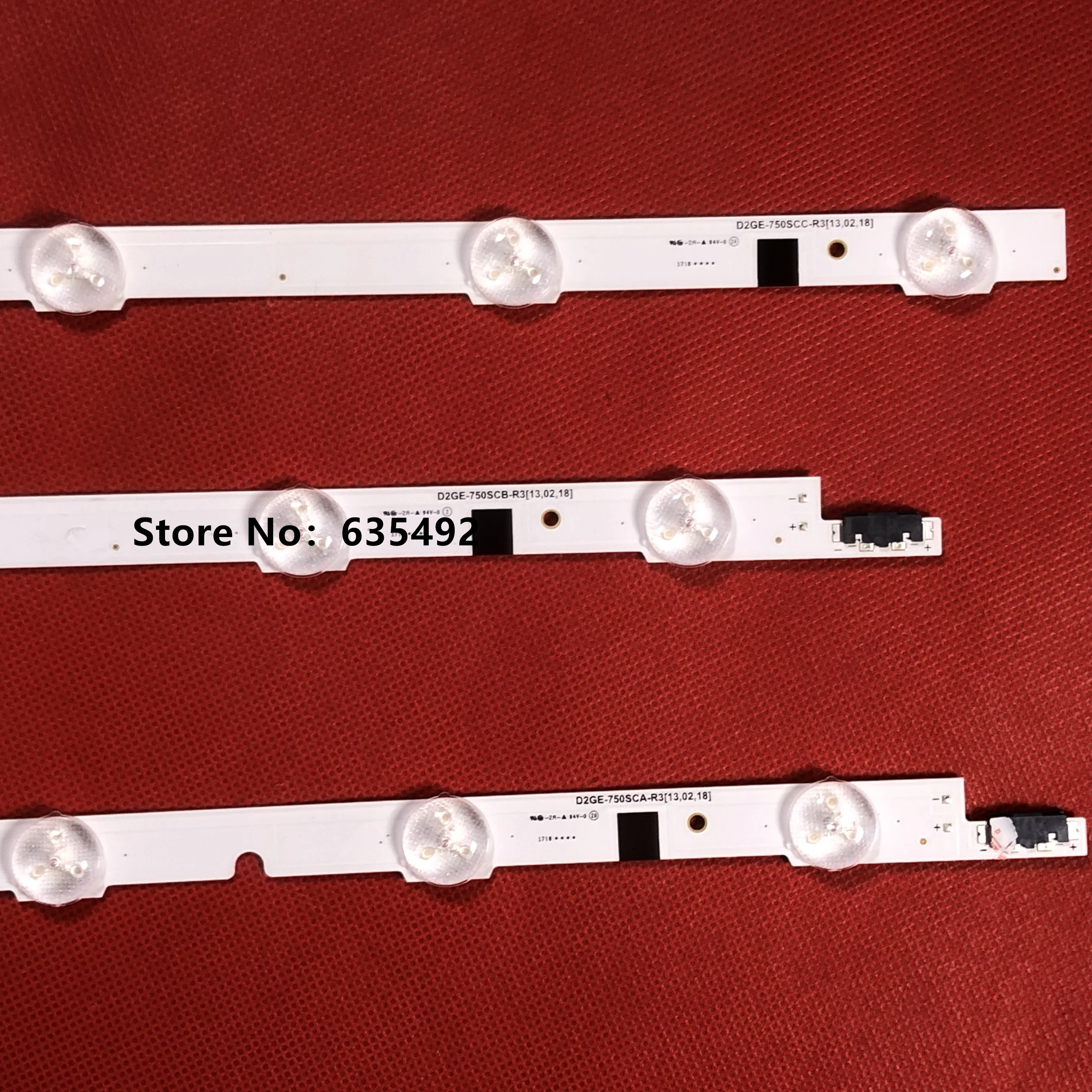 LED 스트립 (L9A + M6B + R9C) 삼성 75 "TV 2013SVS75F UN75F6400AFXZC UN75F6400AFXZP UN75F6400AFXZX UN75F6400AGXPE BN96-26413