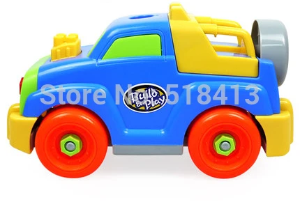 

Nut Combination Disassembling Assembles Toy Fancy Cartoon Big Suv The Boy Gift 2021