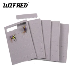 Wifreo 5PCS Fishing Fly Holding Foam with Sticker Backing for Tackle Box Bag Lure Box Fly Case DIY