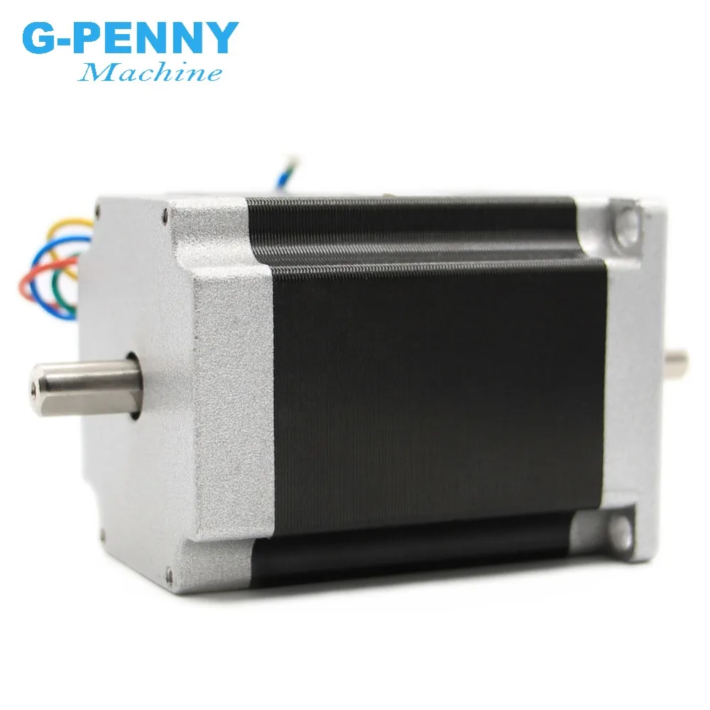 NEMA23 stepper motor dual shaft 57x76mm D=8mm 1.89N.m 3A 4-Lead 1.8deg double shaft For CNC machine and 3D printer!