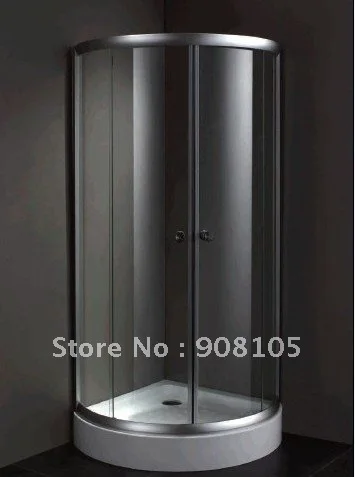 2016 hot sales promotion simple shower door 6mm toughened glass shower room  antique shower enclosure with acrylic base