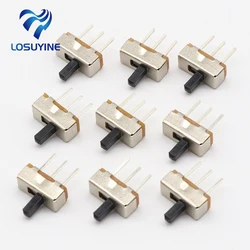 50 pcs Interruptor on-off mini 1 Way 2 Band Slide Switch PCB Mount SS12d00G4 # DSC0039