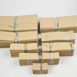 100pcs Heat Sealable Open Top Aluminum Foil Kraft Paper Package Bags Side Gusset Tea Coffee Bean Craft Paper Storage Bag