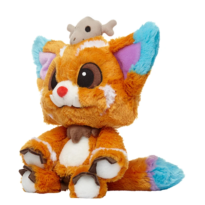 32CM Game League LOL Gnar Plush Toys Doll Official Edition 1:1 Gnar Plush Soft Stuffed Toys for Christmas Birthday Gifts