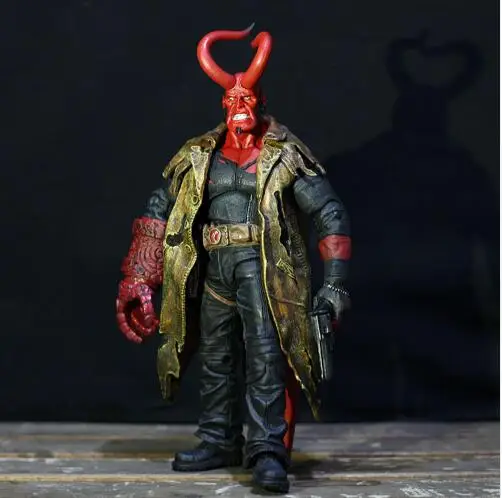 Hell Baron 2 Hellboy Hell Boy 6-Inch Super Movable Doll Model Toy MEZCO Ant Action Figure T68