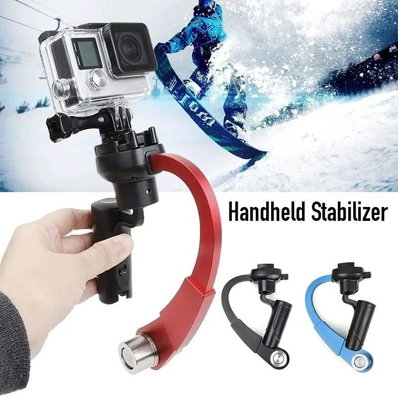 Portable Mini Handheld Aluminum Camera Stabilizer Gimbal For DSLR GoPro Hero Other Digital Sport Action Camera Accessories