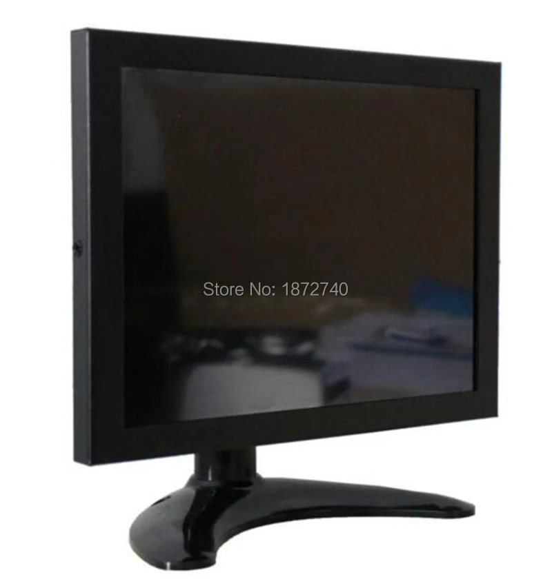 8 inch 4:3 industrial metal shell computer monitor interface display 1024 x768 BNC VGA AV