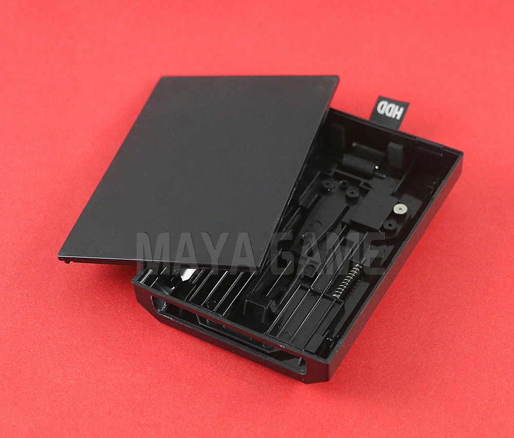 1 ชิ้นสีดําฮาร์ดดิสก์ไดรฟ์เชลล์สําหรับ xbox360 Xbox 360 Slim