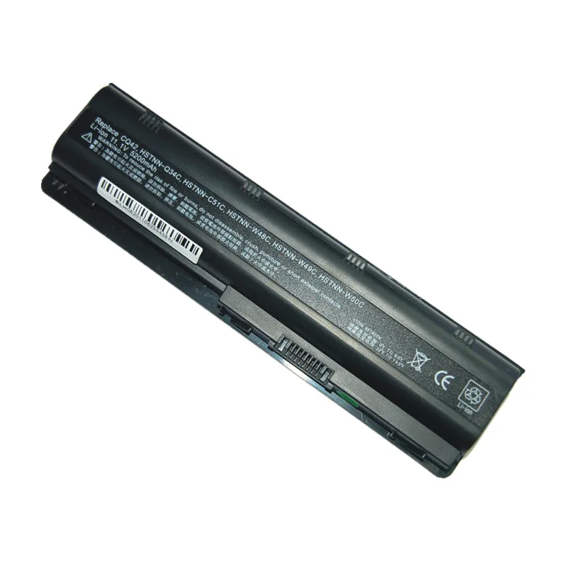 Batteria del computer portatile per HP HSTNN-IB0X WD548AA HSTNN-IB1E WD549AA HSTNN-OB0X HSTNN-LBOW HSTNN-Q68C HSTNN-Q69C HSTNN-Q73C HSTNN-LBOW