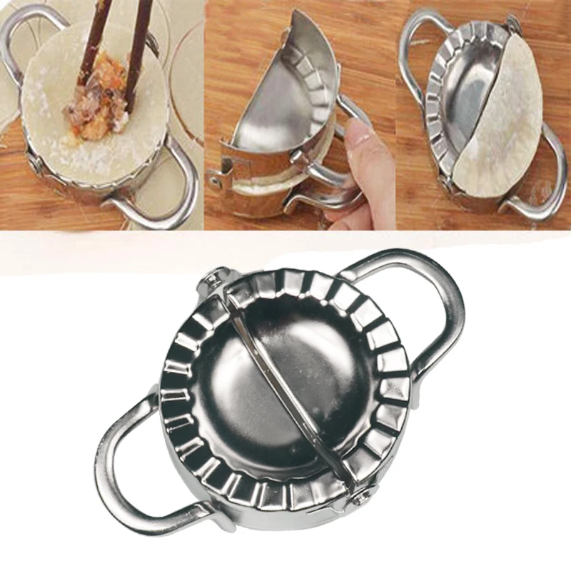 WALFOS FOOD GRADE Stainless Steel Dumpling Maker Mold Wrapper Dough Cutter Pie Ravioli Dumpling Mould Tools Kitchen Accessories