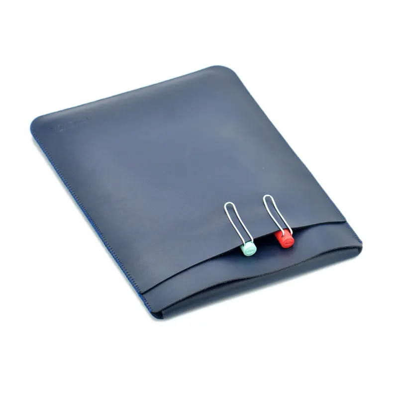 Laptop bag case Microfiber Leather Sleeve for Apple iPad 9.7 iPad mini iPad Pro 10.5 12.9 Dual Pocket with Exterior Mouse Pad