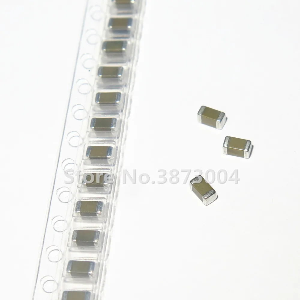 100pcs 1206 10PF 50V COG/NPO 5% Thick Film Chip Multilayer Ceramic Capacitor